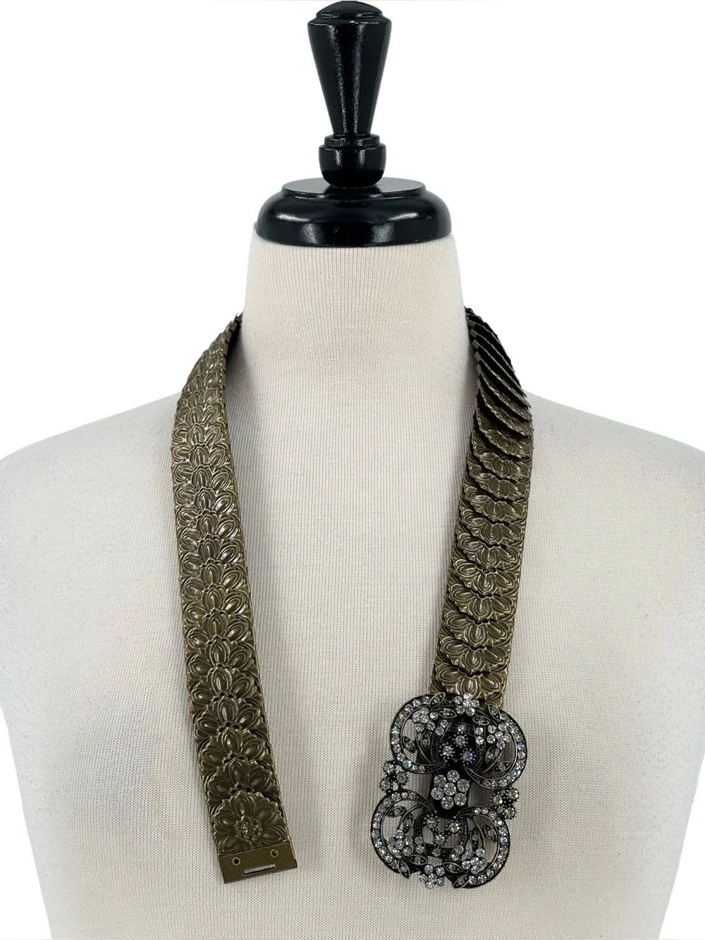 Kelli Kouri Vintage Stretch Metal Belt